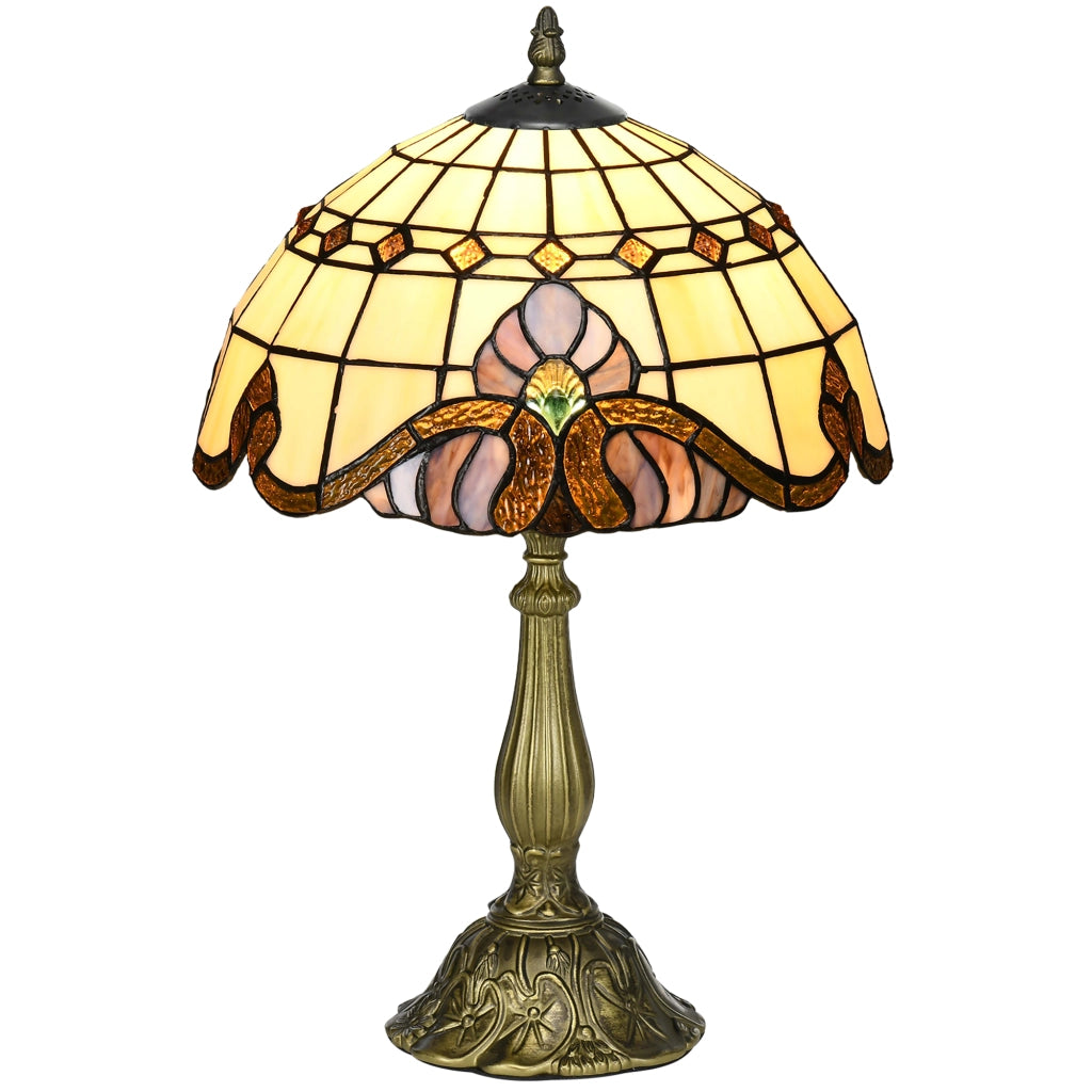 Lampada da Tavolo ¨C zephmum ¨C Vetro Multicolor ?30x48 cm