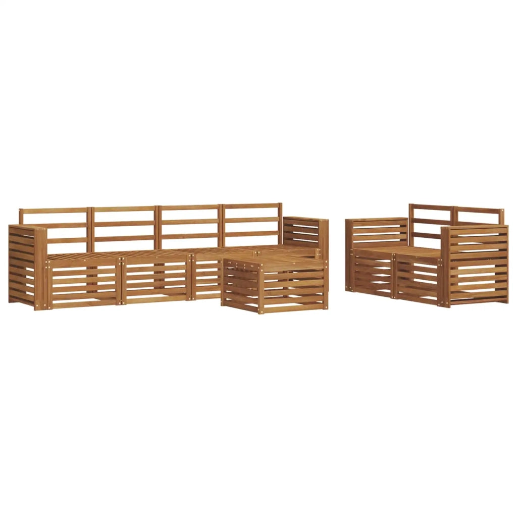 Set divani Legno di Acacia Massello
