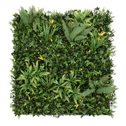 Pannello Parete Vegetale Artificiale Ayla 100x100 cm per Giardino e Casa