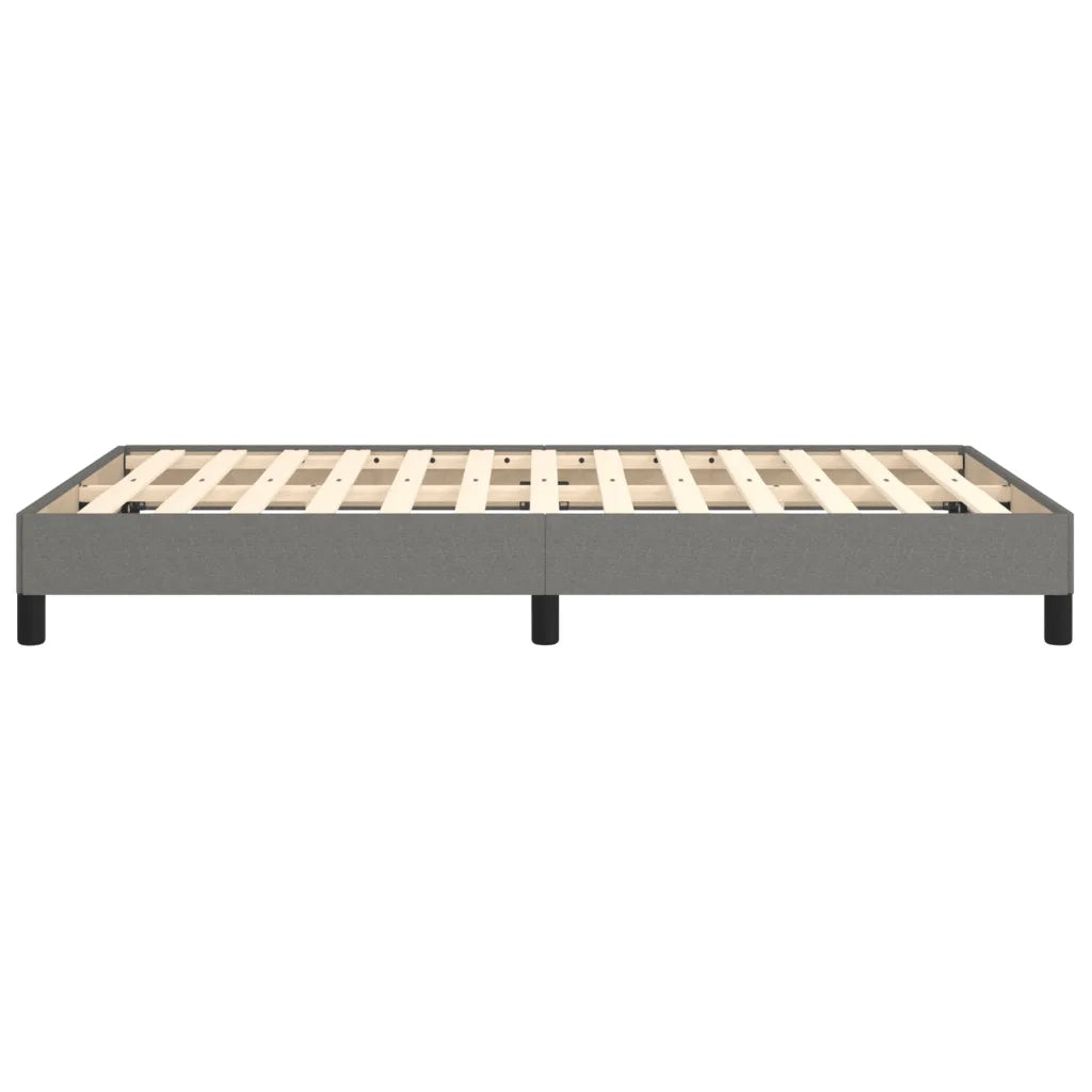 Giroletto senza Materasso Grigio Scuro 120x200 cm Tessuto 346705
