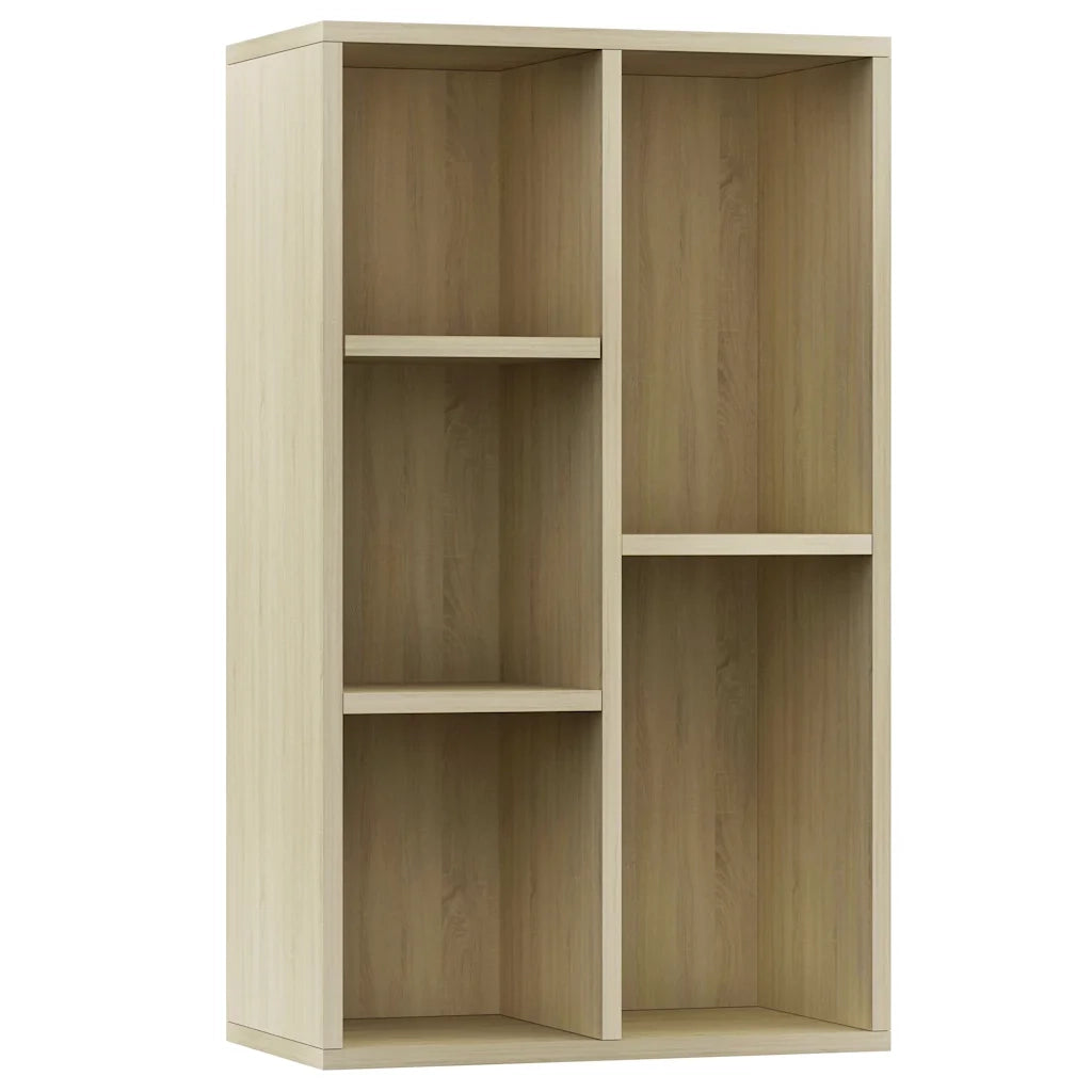 Libreria/Credenza Rovere Sonoma 50x25x80 cm Legno Multistrato 800165