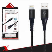 Trade Shop - Cavo Usb A Lightning Per Smartphone 2.1a 2.5mt Trasmissione Dati Maxtech F-ip021 -