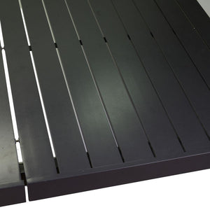 Tavolo Allungabile da Giardino 180/240x100xh75 cm in Alluminio Cleveland Antracite