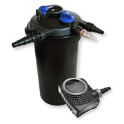 Kit di filtrazione per laghetti a pressione da 30000 litri con sterilizzatore UVC da 18 watt e pompa 487 16_0000889