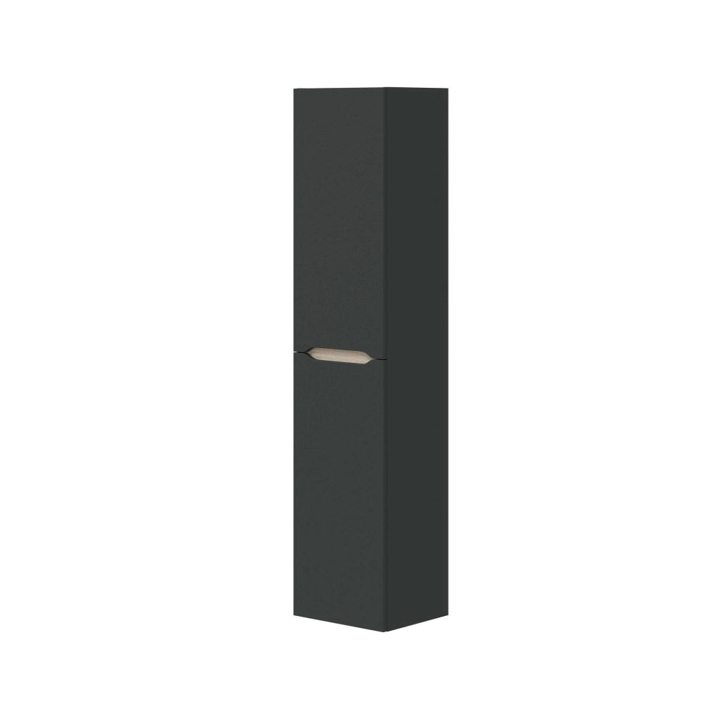 Arissa, Mobile Colonna Modulabile, 31x26x135h cm Nero Antracite