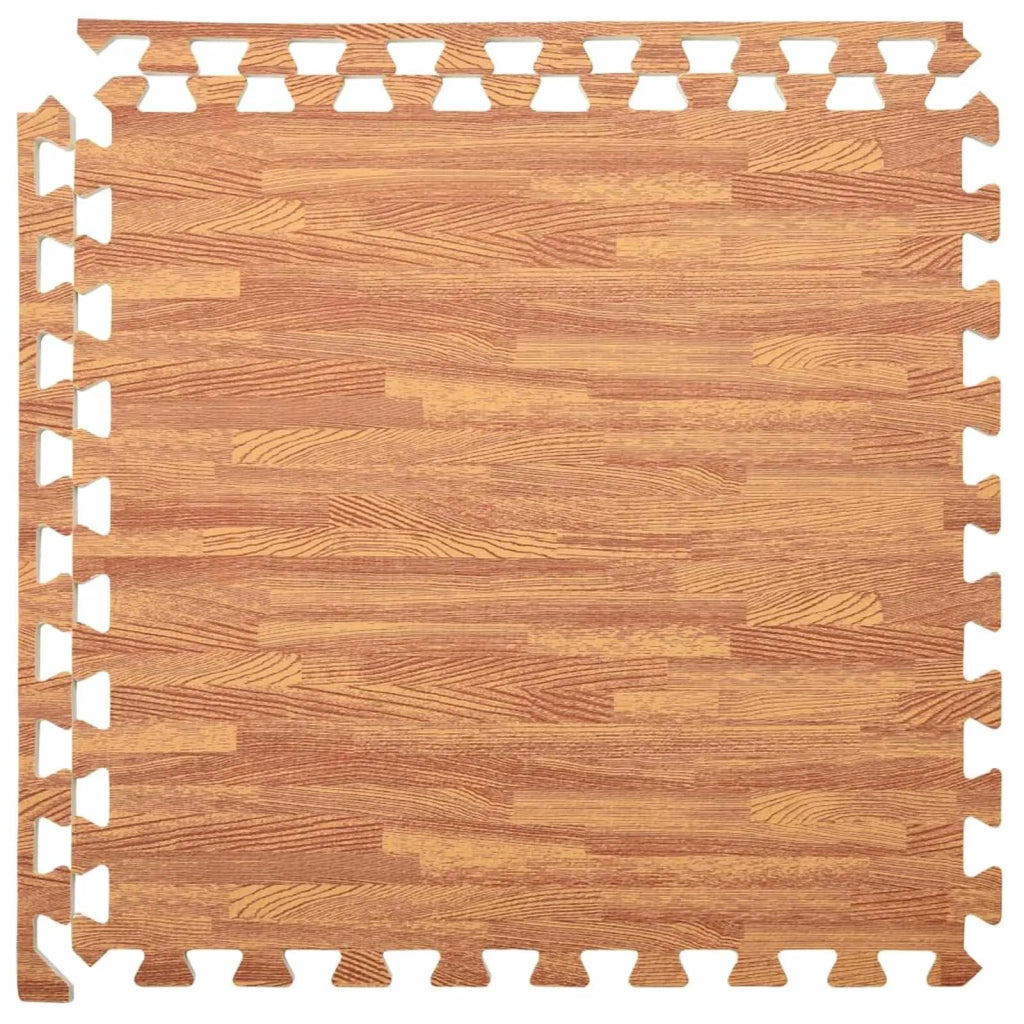 Tappetino per piscina 6 pcs legno 4,32 ㎡ Schiuma EVA