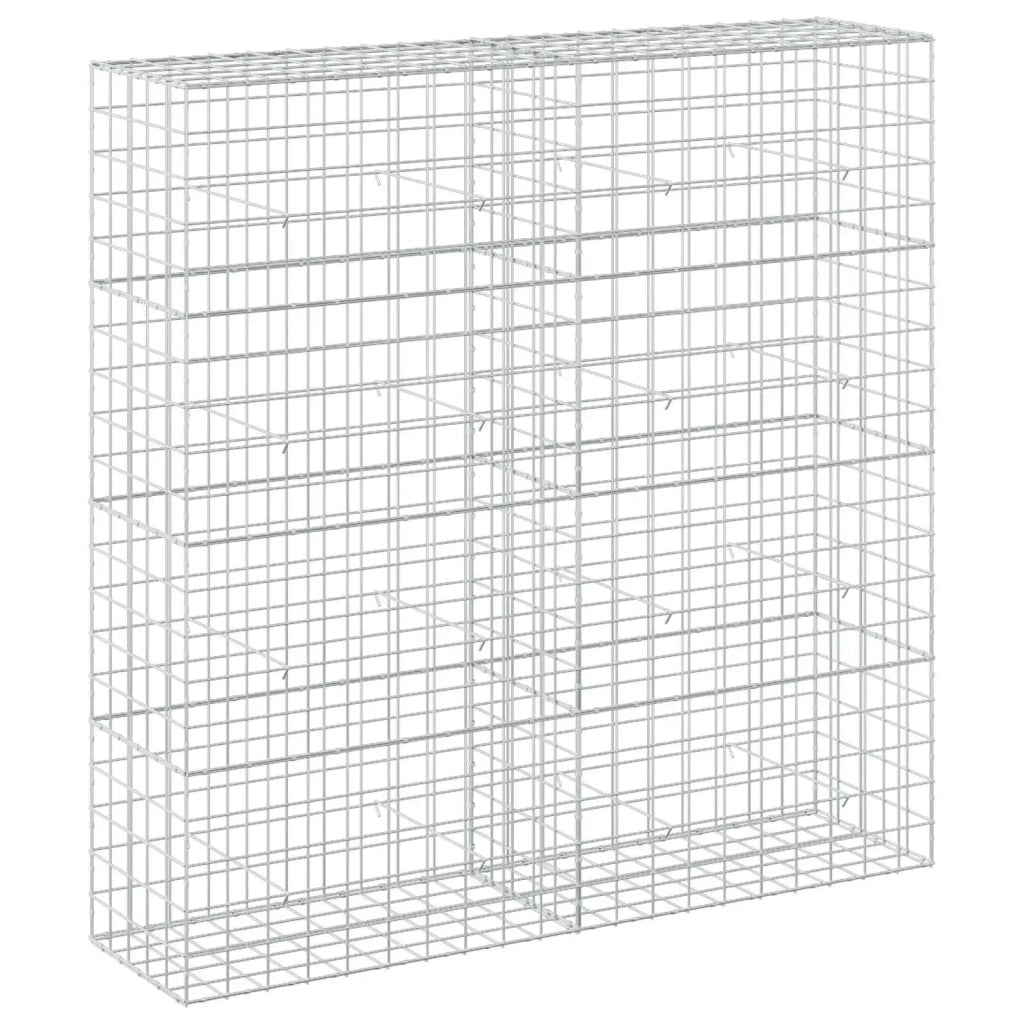 Gabione con Filo da 3,5 mm e Rete da 10x10 cm 200x50x200 cm 3463342
