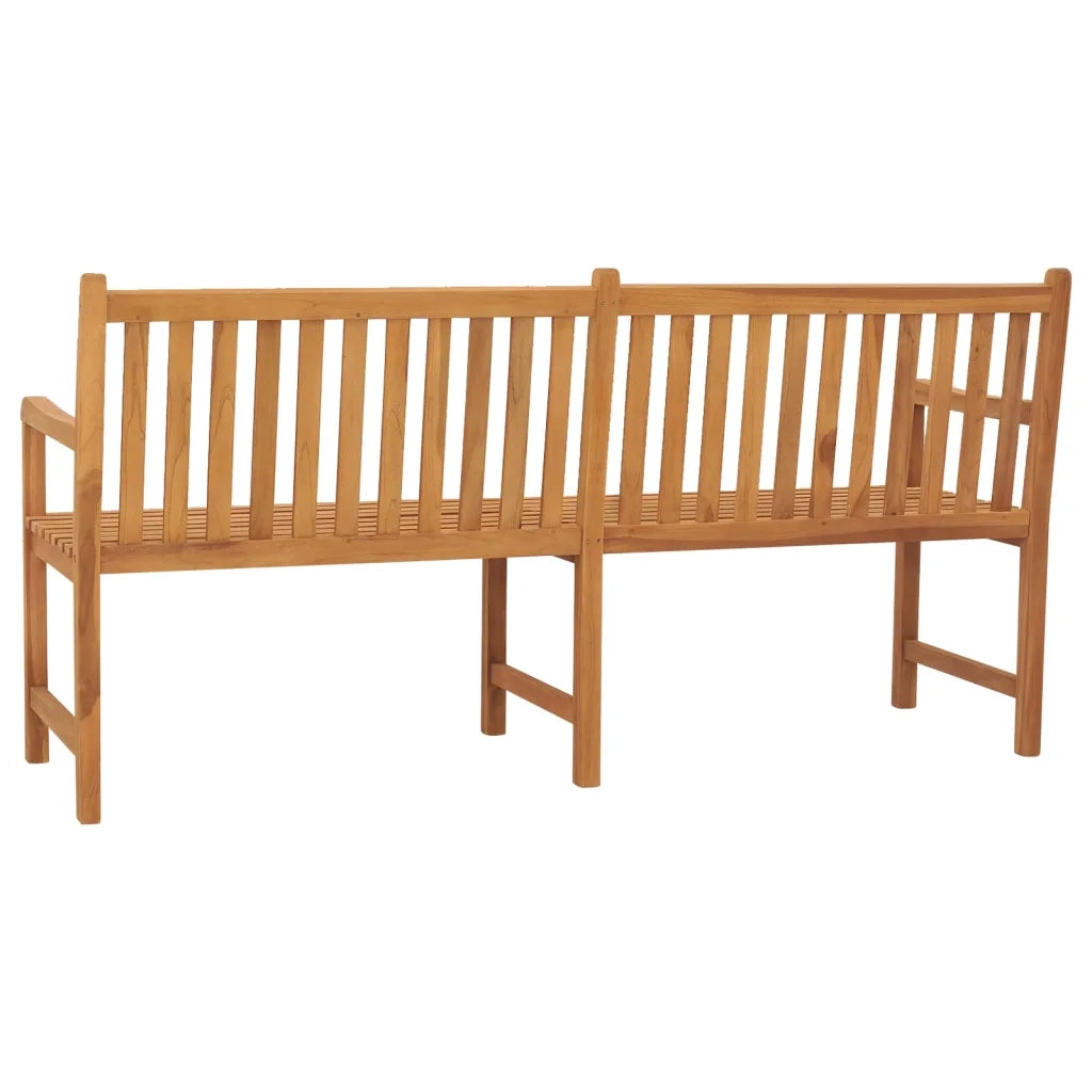 Panchina da Giardino 180 cm in Legno Massello di Teak 316632