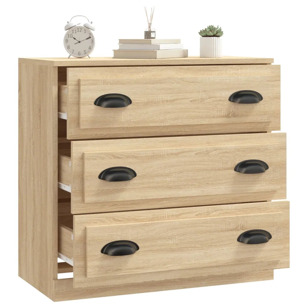 Credenza Rovere Sonoma 70x35,5x67,5 cm in Legno Multistrato 816227