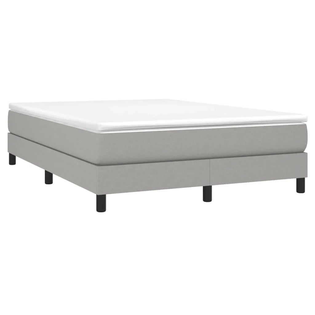 Giroletto a Molle Grigio Chiaro 140x190 cm in Tessuto cod mxl 35407