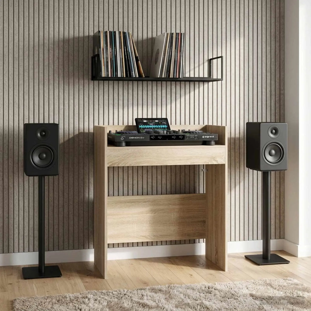 Tavolo DJ Rovere Sonoma 102 x 45 x 102 cm Legno ingegnerizzato 8006742