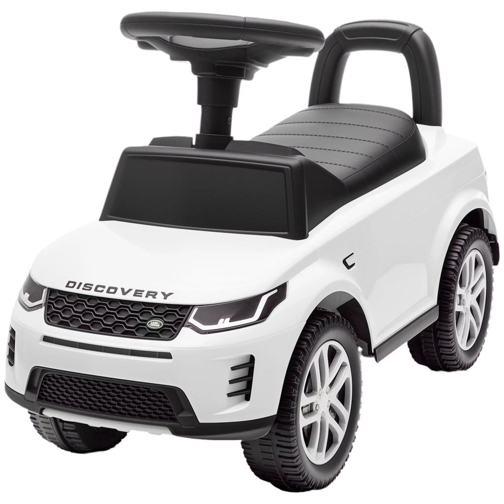 Correpasillos Land Rover con Almacenaje e Suoni per Bambini 18-36 Meses ¨C zephmum ¨C Bianco