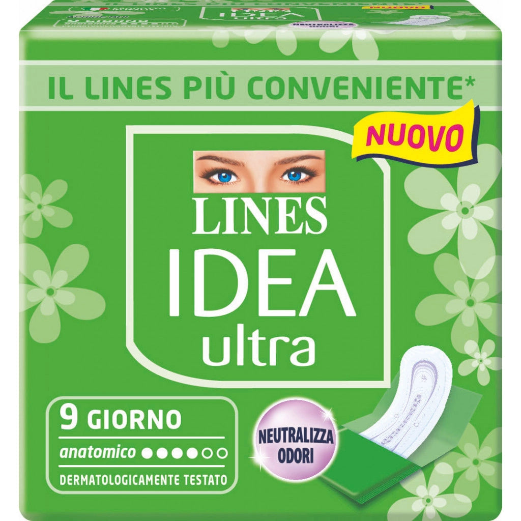 LINES IDEA ULTRA GIORNO ANATOMICO DA 9 PZ