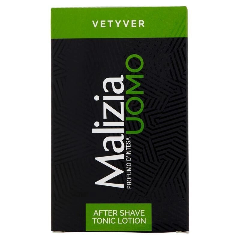 SET 12 PZ MALIZIA AFTER SHAVE TONIC LOTION 100ML VETYVER