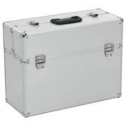 Cassetta porta attrezzi 47 x 36 x 20 cm alluminio argento 02_0003217