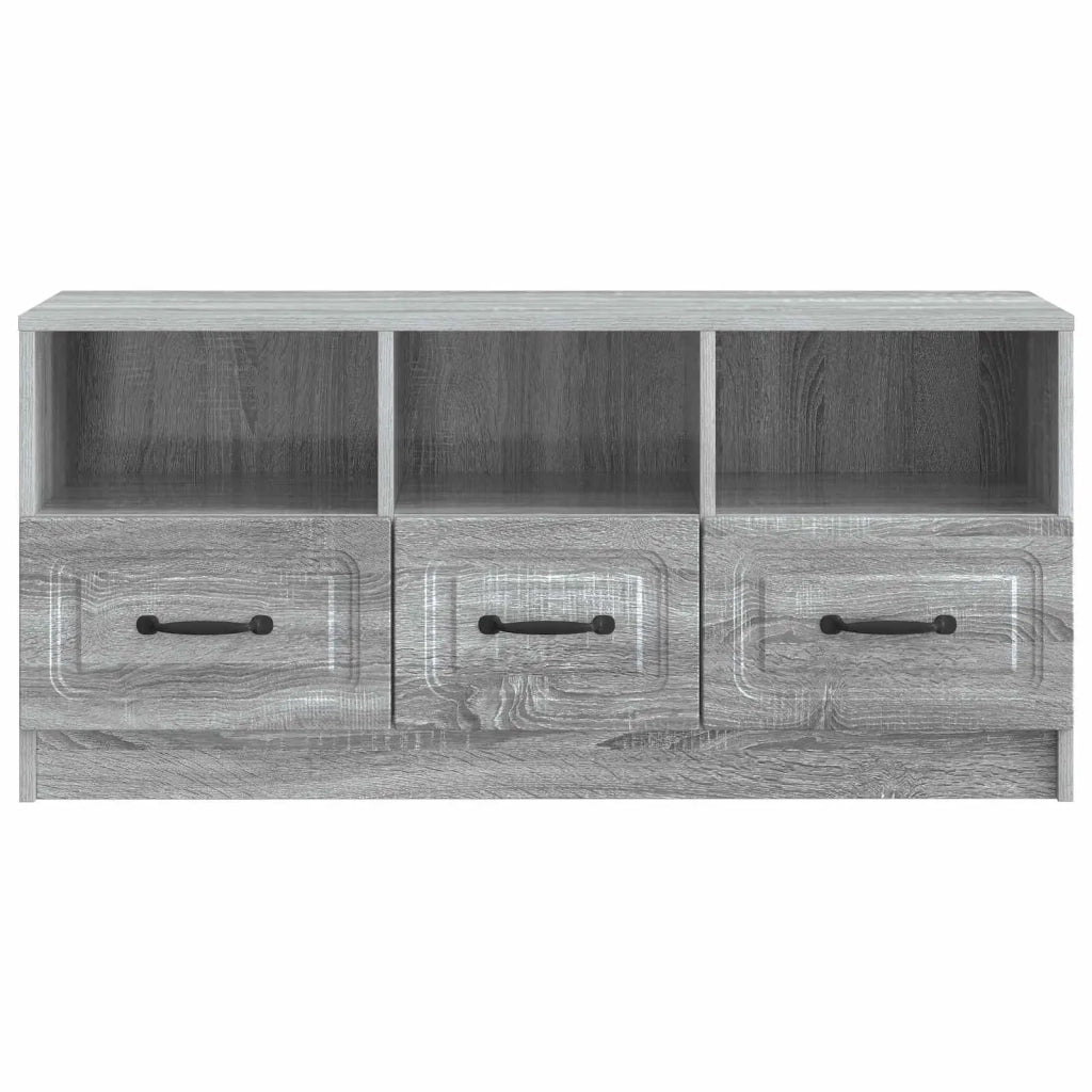 Mobile TV Grigio Sonoma 102 x 34,5 x 47 cm Legno ingegnerizzato 895831
