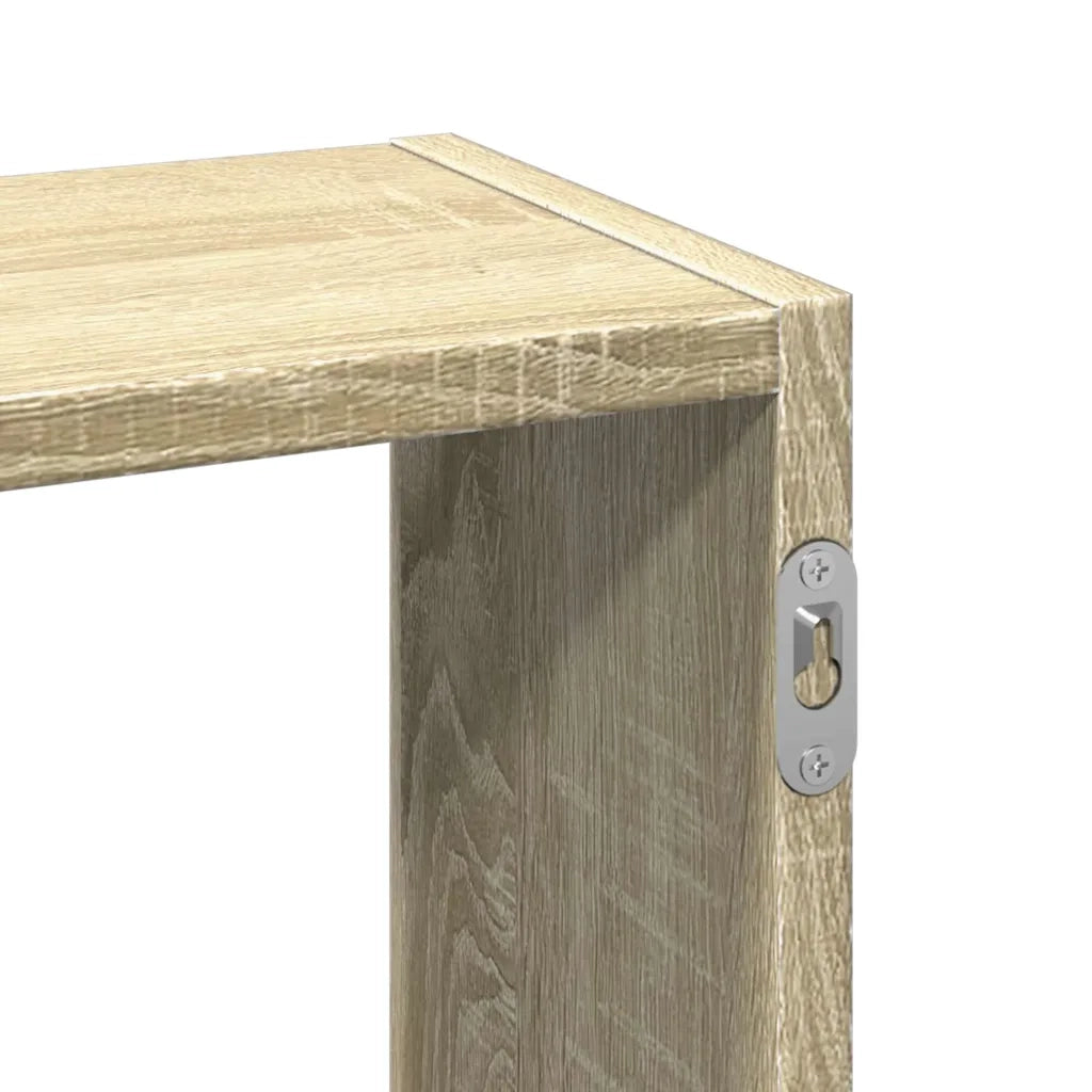 Scaffale a parete | Ripiano a parete | Mensola a parete Rovere Sonoma 159x18x66 cm in Truciolato