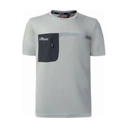 U-Power WFU248LS Christal T-shirt da lavoro uomo HeiQ Smart Temp 100% poliestere 130 g-m² colore Lime Stone
