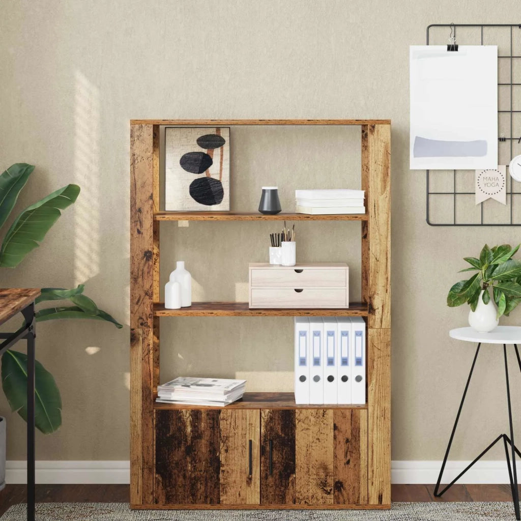 Credenza | Madia | Buffet da pranzo | Armadio da pranzo Legno vecchio 30 x 80 x 119.5 cm Legno multistrato