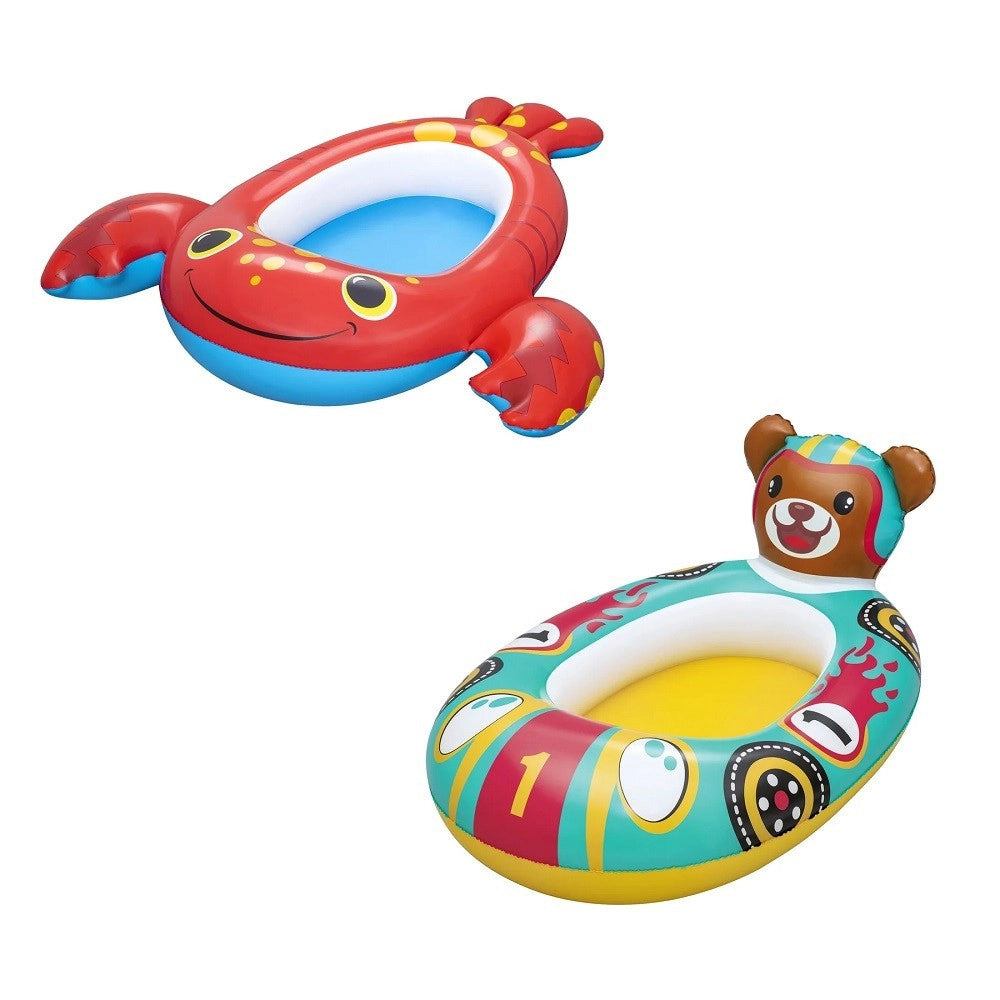 Trade Shop - Canottino Canotto Aragosta 117x116cm / Orso 109x69cm Bambini Piscina Mare 34170 -
