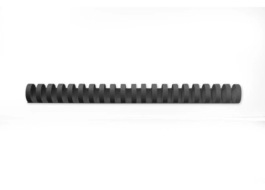 Cf100 dorsi plastici 22mm nero - 4028602