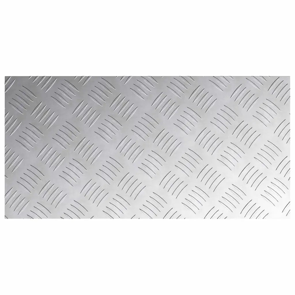 Gradini per Scale 2 pcs Argento 60 x 30 cm Alluminio 4104297