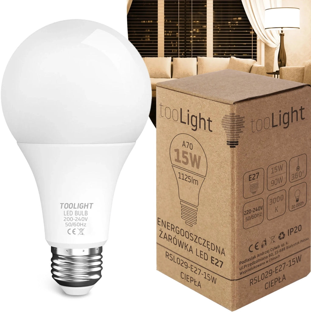 Bulbo Led Rsl029 E27 15w Warm
