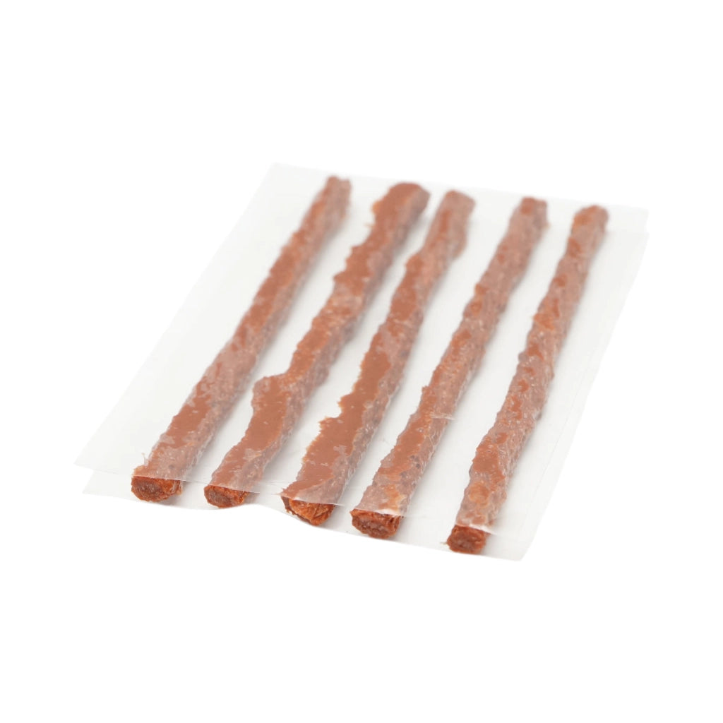 Kit professionale per la riparazione di pneumatici tubeless con vulcanizzazione a freddo, completo di cordoncini e adesivo