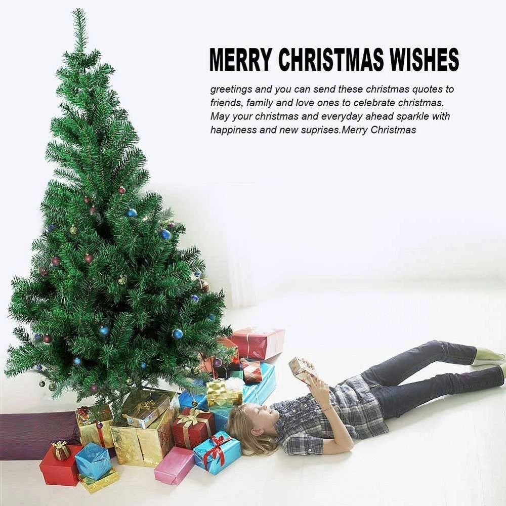 Trade Shop - Albero Di Natale 210 Cm Base A Croce Folto Ecologico Rami Artificiale 758 Rami -