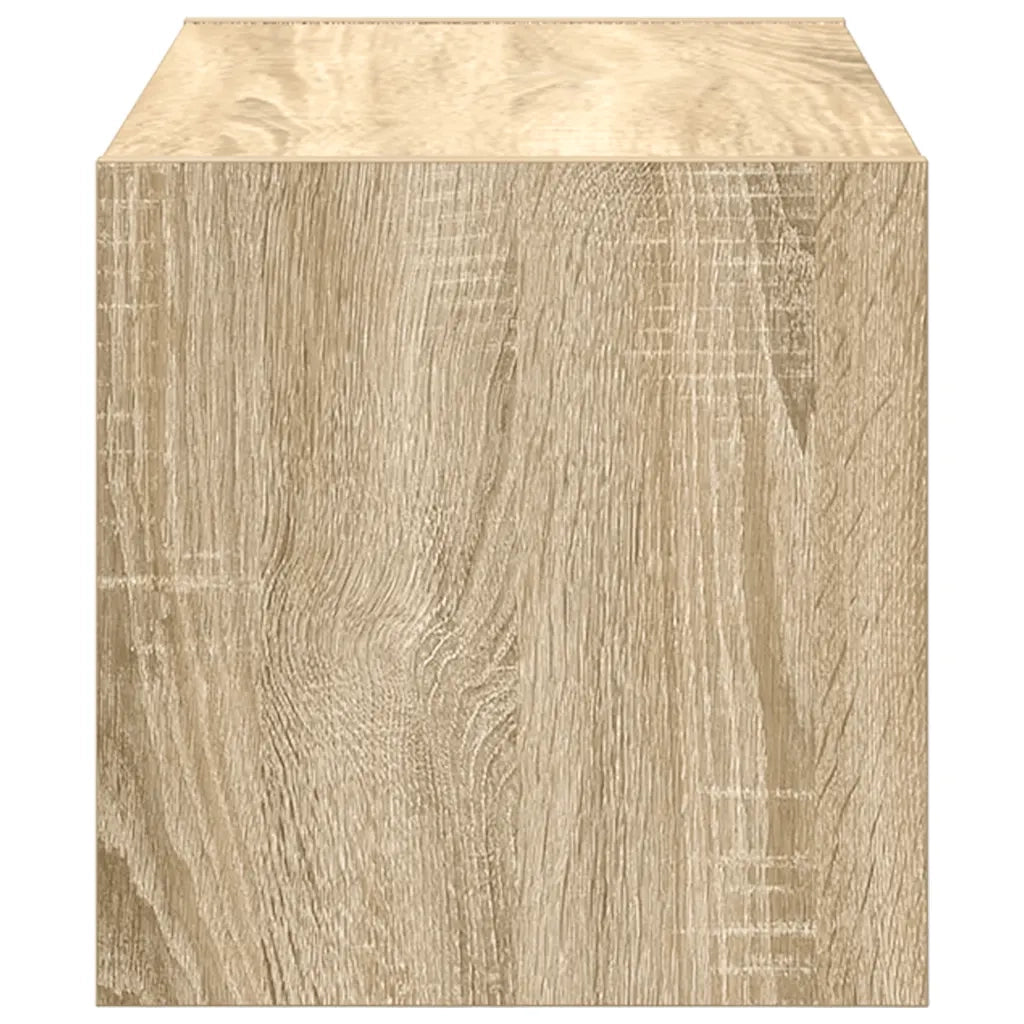 Scarpiera Impilabile-Scaffale per scarpe Rovere Sonoma 60x30x30,5 cm