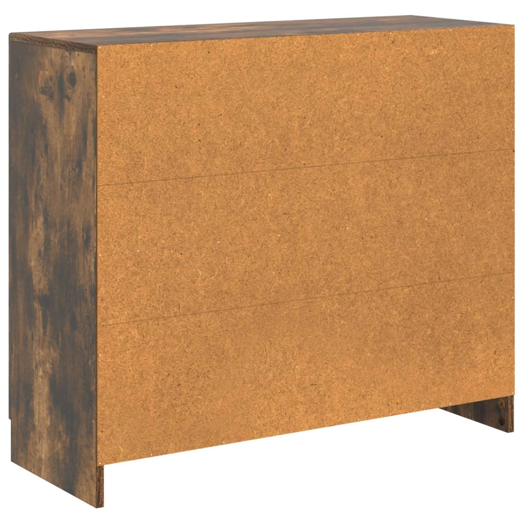 Credenza Rovere Fumo 89 x 34,5 x 77 cm Legno ingegnerizzato 895800