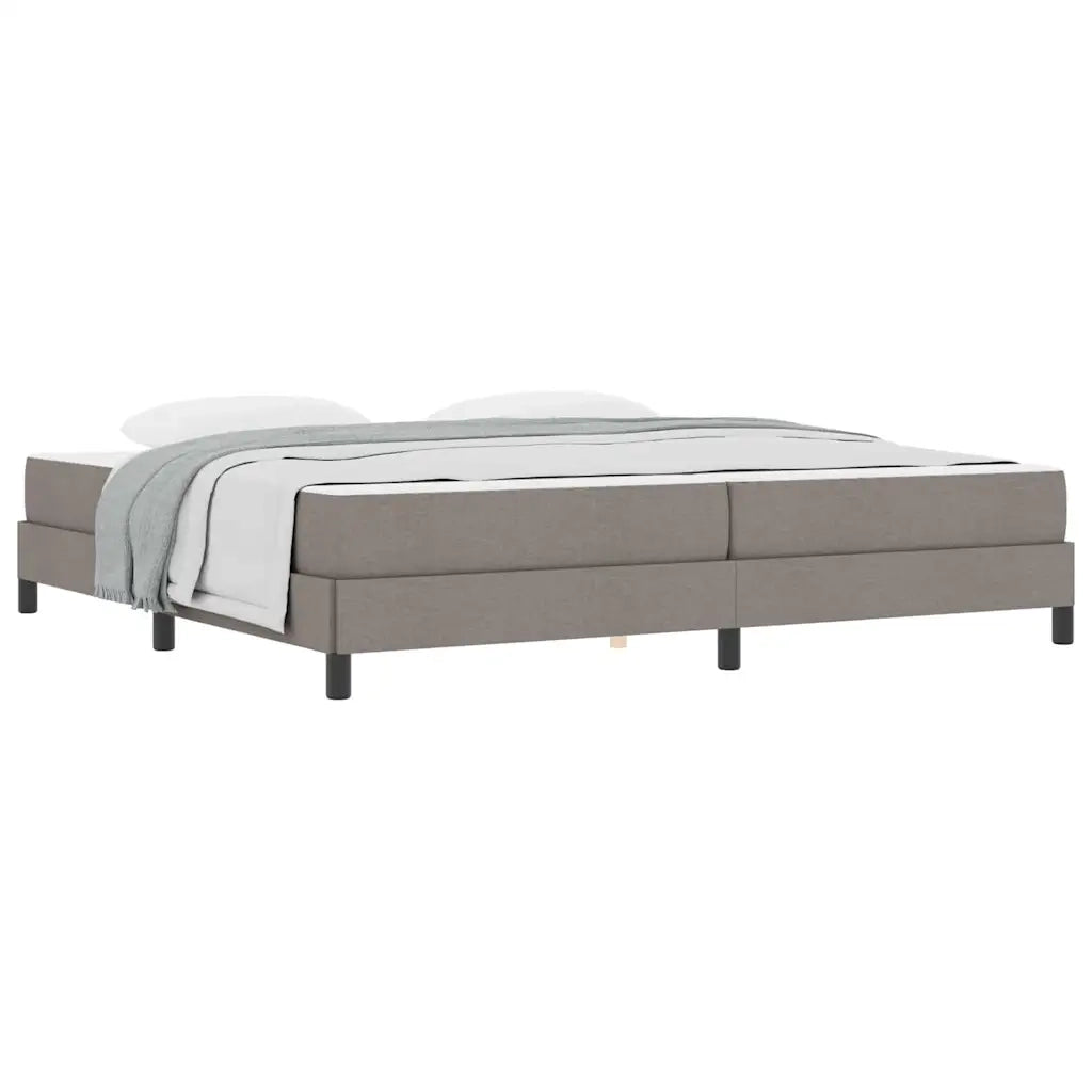 vidaXL Letto a molle con materasso Talpa 200 x 200 cm Tessuto