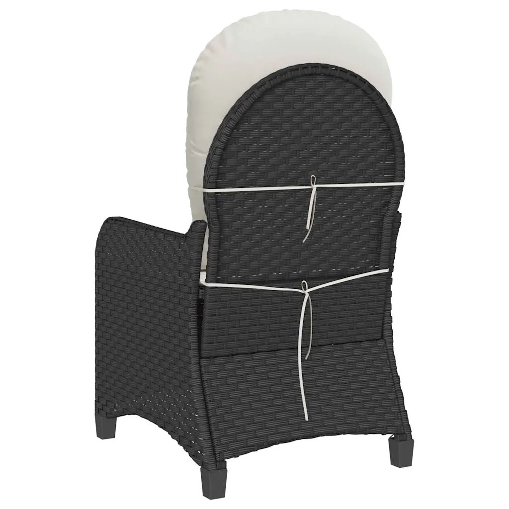 Poltrona reclinabile Nero 56 x 66 x 95 cm polyrattan CFW5623520