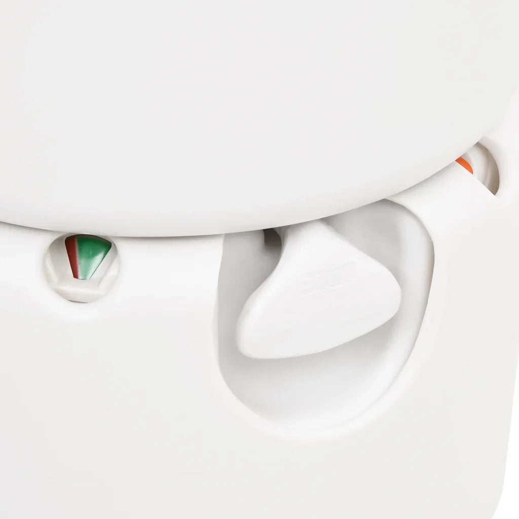 vidaXL Toilette Integrata da Campeggio Bianca 24x17 L HDPE e Acciaio