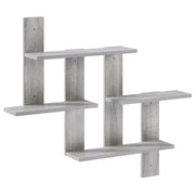 Scaffale da parete Sonoma grigio 85 x 13,5 x 73,5 cm 8020342