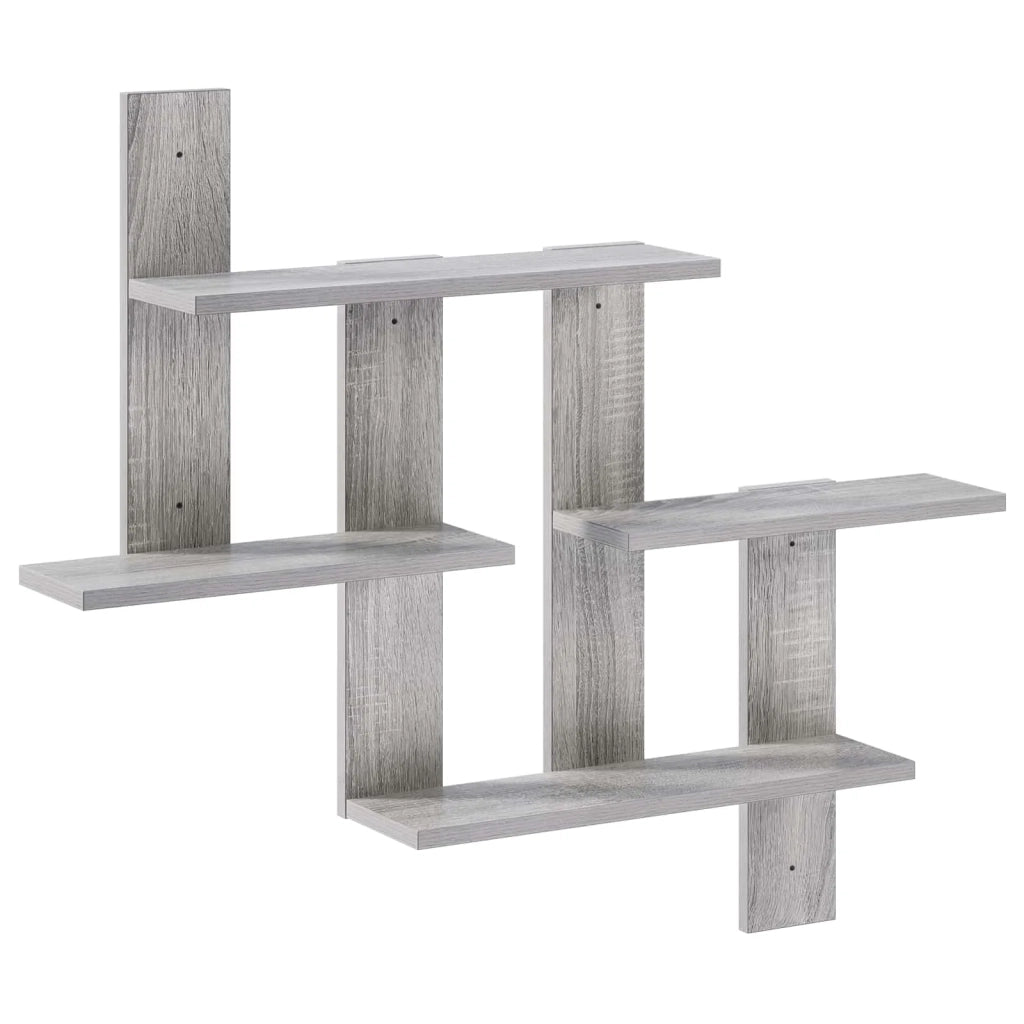 Scaffale da parete Sonoma grigio 85 x 13,5 x 73,5 cm 8020342