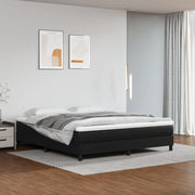 Materasso a Molle Insacchettate-Materasso per letto Nero 180x200x20cm in Similpelle