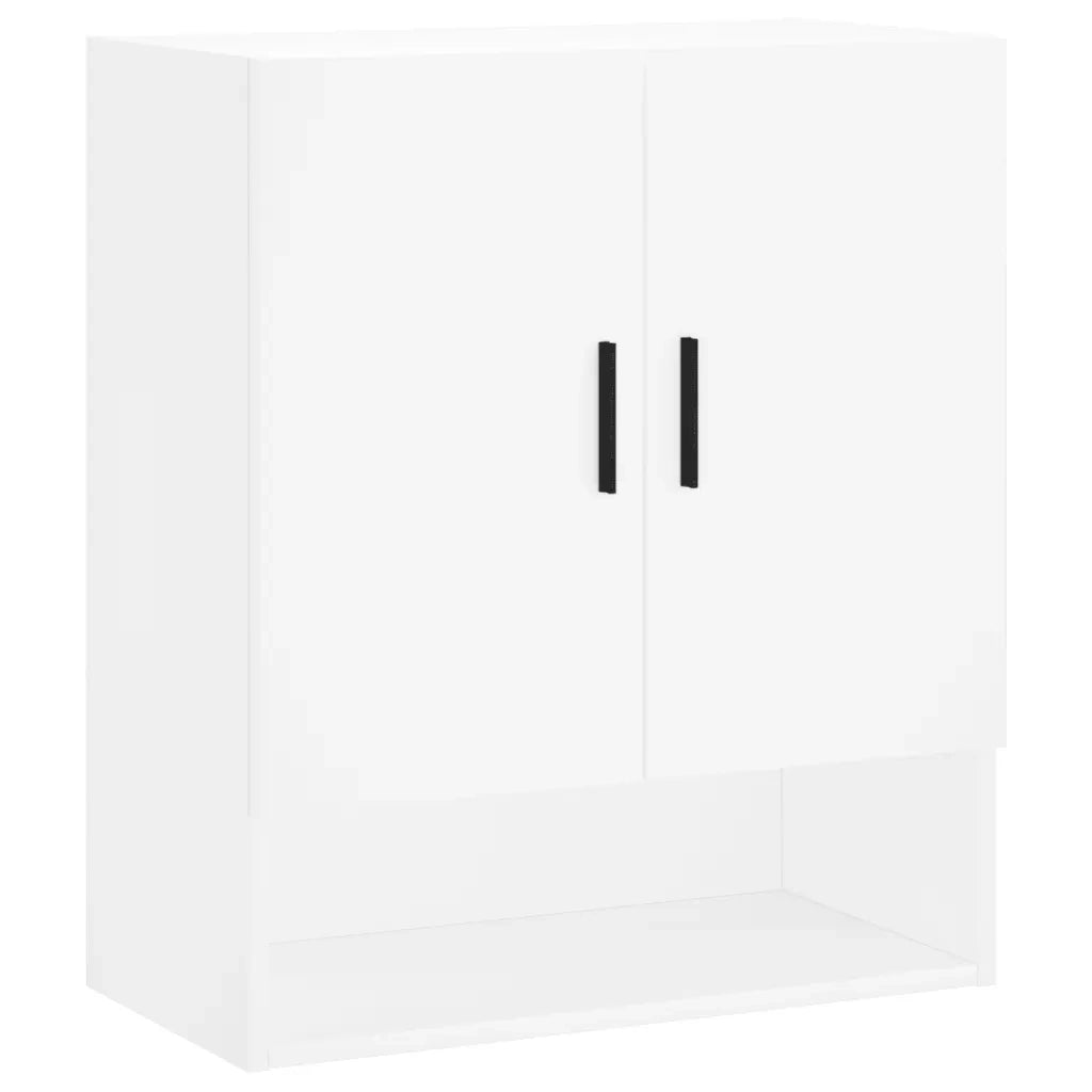 Armadietto a Muro | Mobile a Parete Bianco 60x31x70 cm in Legno Multistrato