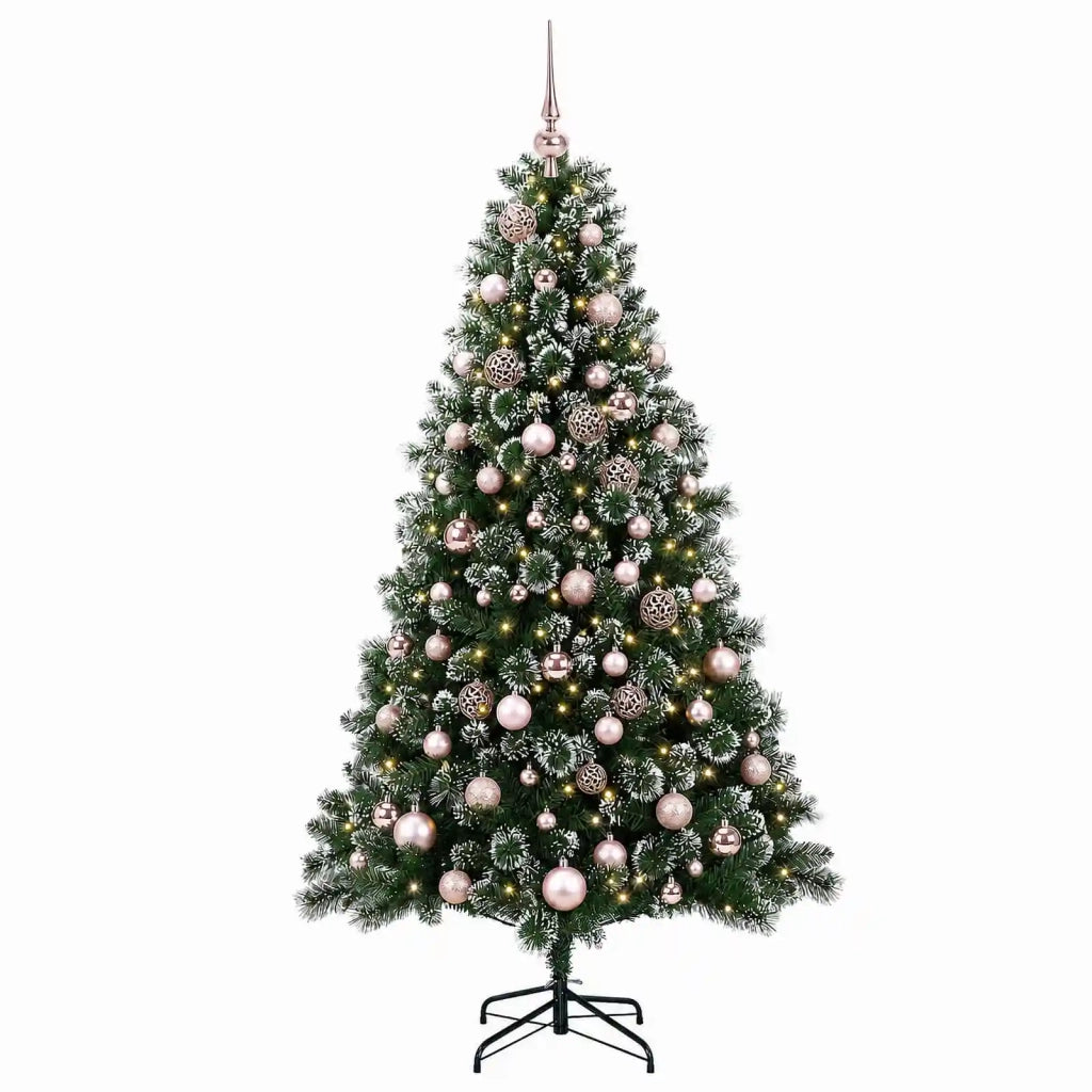 Albero di Natale Artificiale con Palline 240 cm 300 LED 3461259
