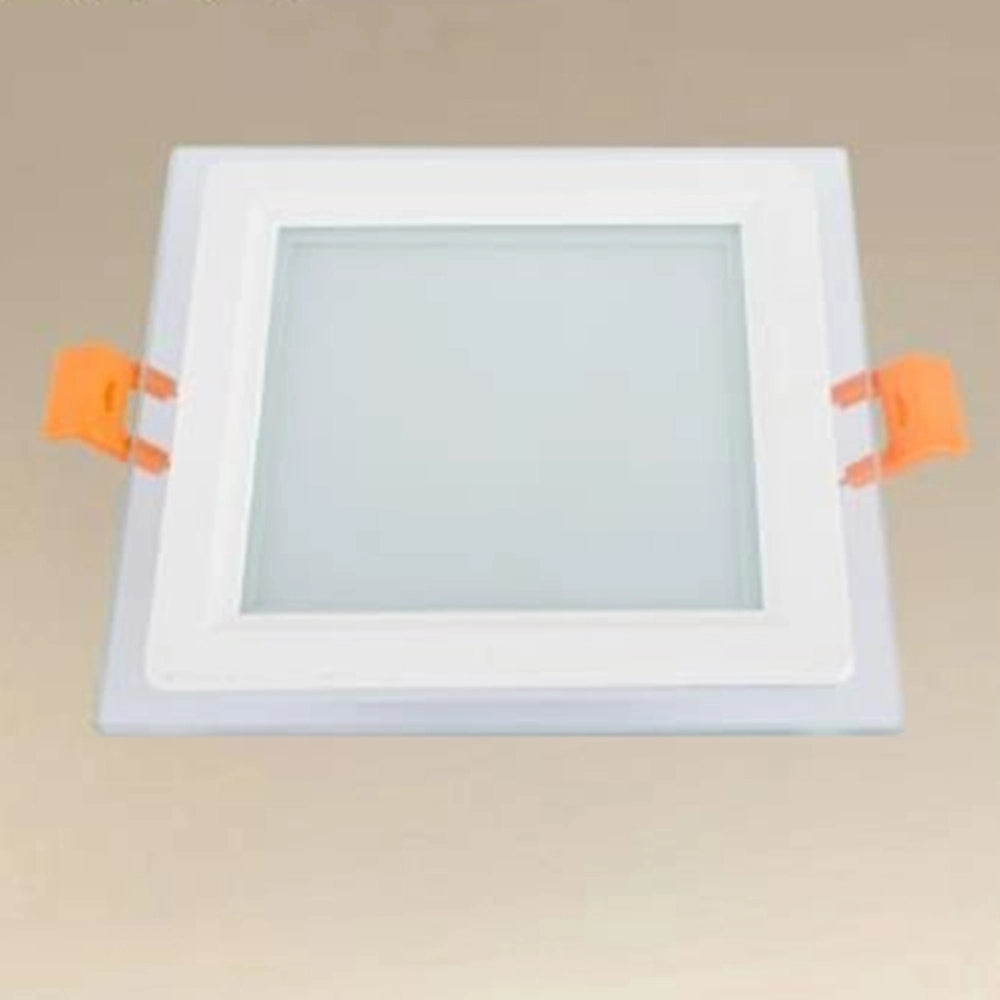 Trade Shop - Pannello Led Incasso Luce 3000k-6500k 9w Quadrato Am-cs-9 Con Bordo Traparente 00670 -
