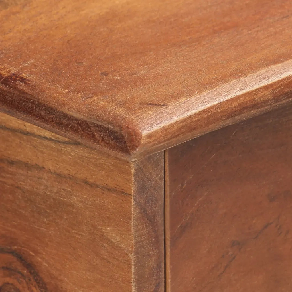 Credenza 135x35x75 cm in Legno Massello di Acacia 323543
