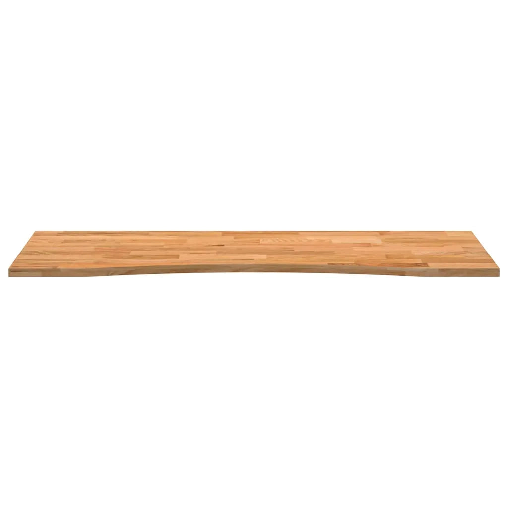 Piano Scrivania Marrone Chiaro 140x50x2,5 cm in Rovere Massello