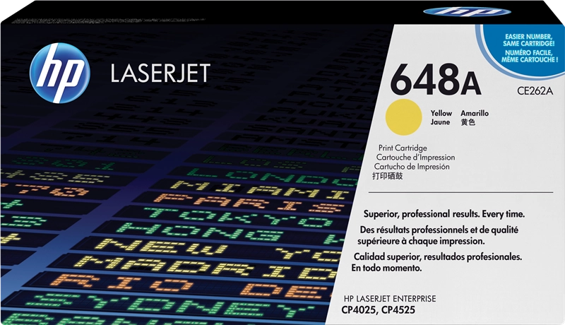 HP Cartuccia Toner originale giallo LaserJet 648A