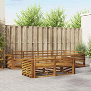 Set di divani da esterno 7 pcs Naturale