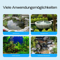 Pompa da laghetto CTF-5800 SuperECO 5200l/h 40W per circolazione e filtrazione acqua