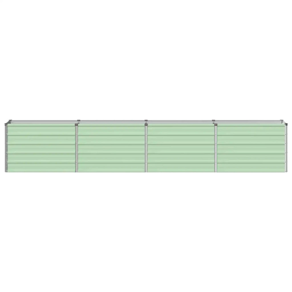 Letto rialzato da giardino Verde Pastello 320 x 40 x 55 cm 8006272