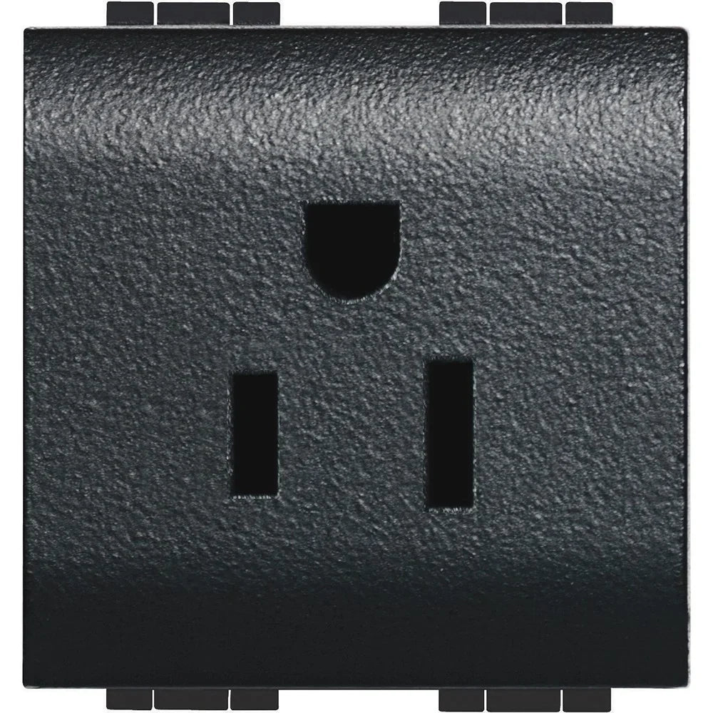Living Int. - Presa 2P+T 15A 127/250 Vac - standard americano - L4128