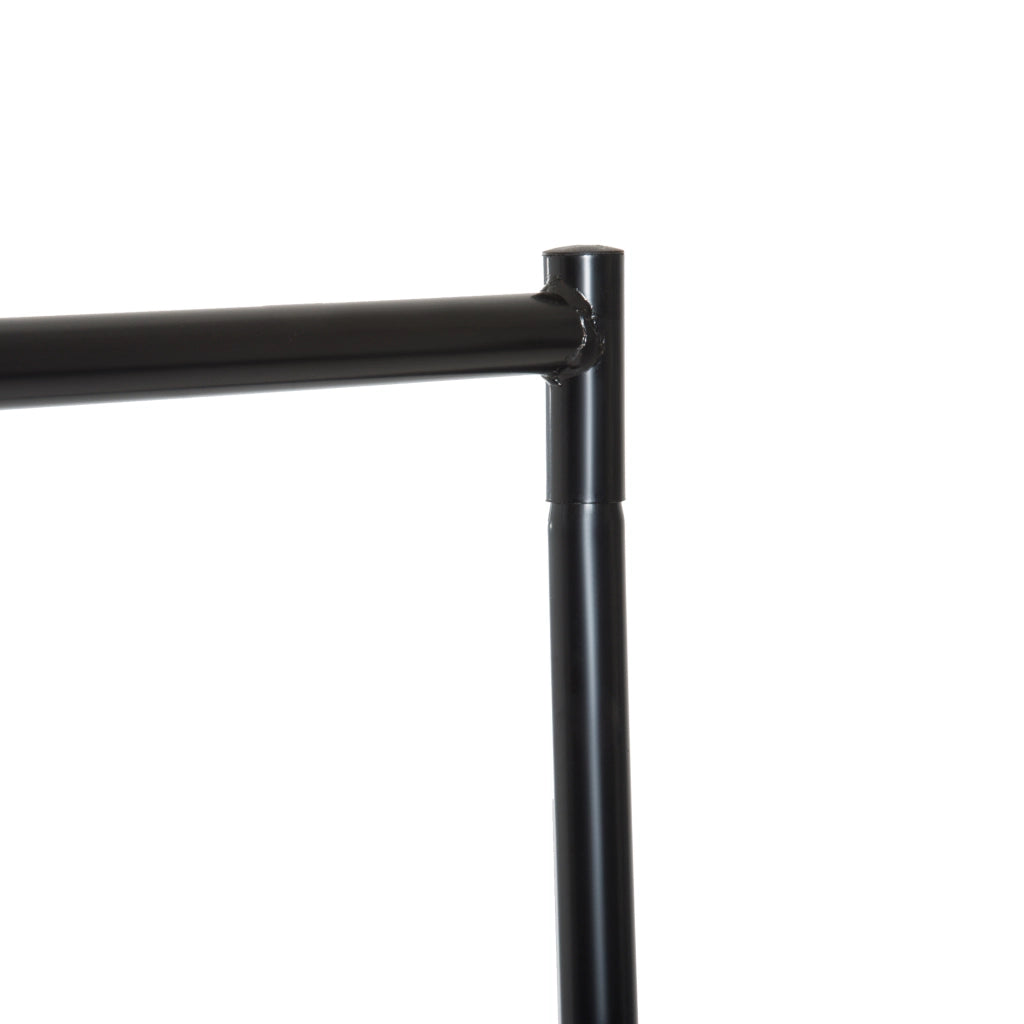Appendiabiti con rotelle ¨C Zephmum ¨C Nero 180x60x170 cm