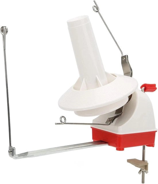 Manuale per uso domestico - Avvolgitore per filo di lana - Manuale a mano - Avvolgitore per filo di lana - Swift - Filo di lana - Macchina - Adatto a - Filo di fibra - Avvolgitore per pallina di filo