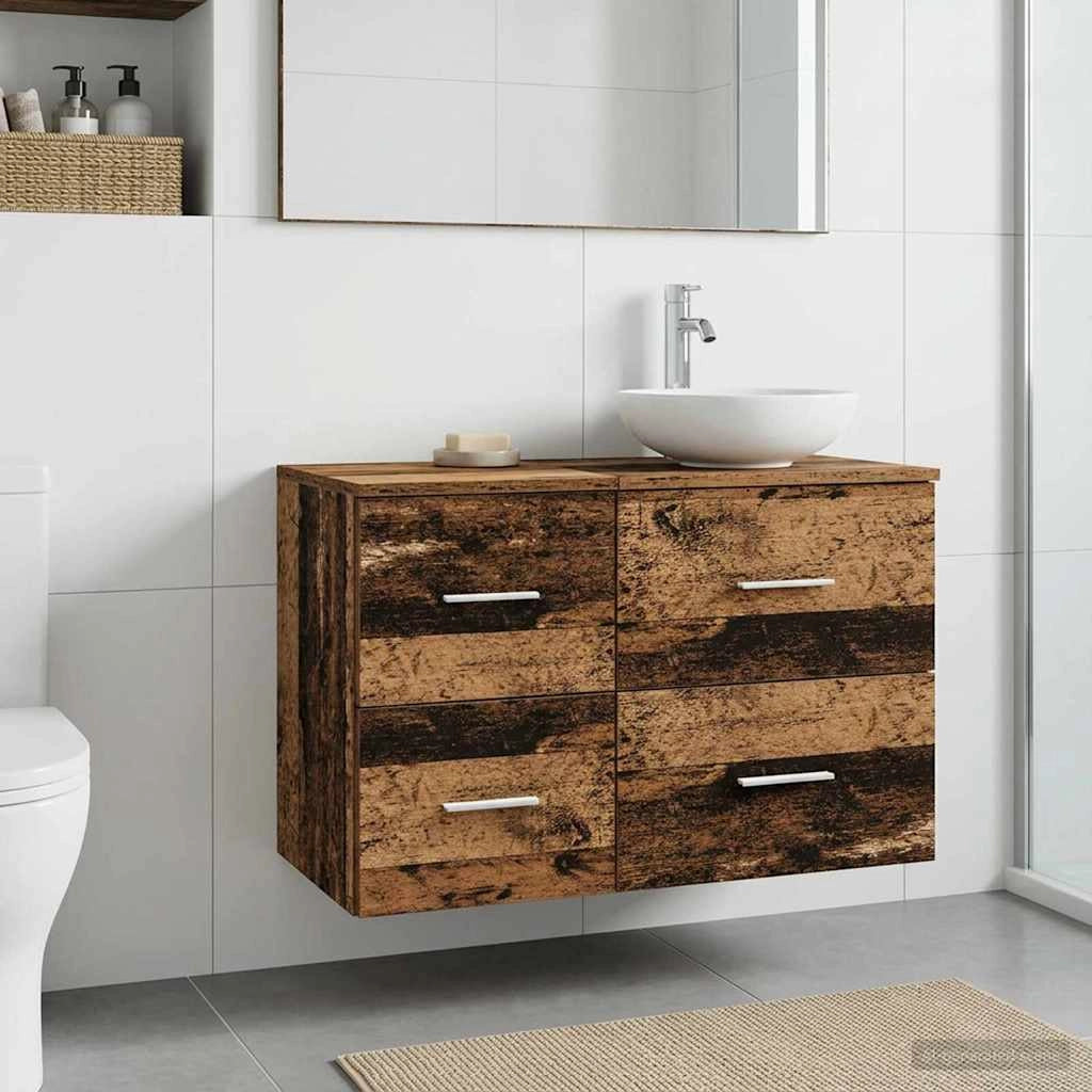 Armadio Bagno In-between Legno antico 30 x 35 x 50 cm 890364